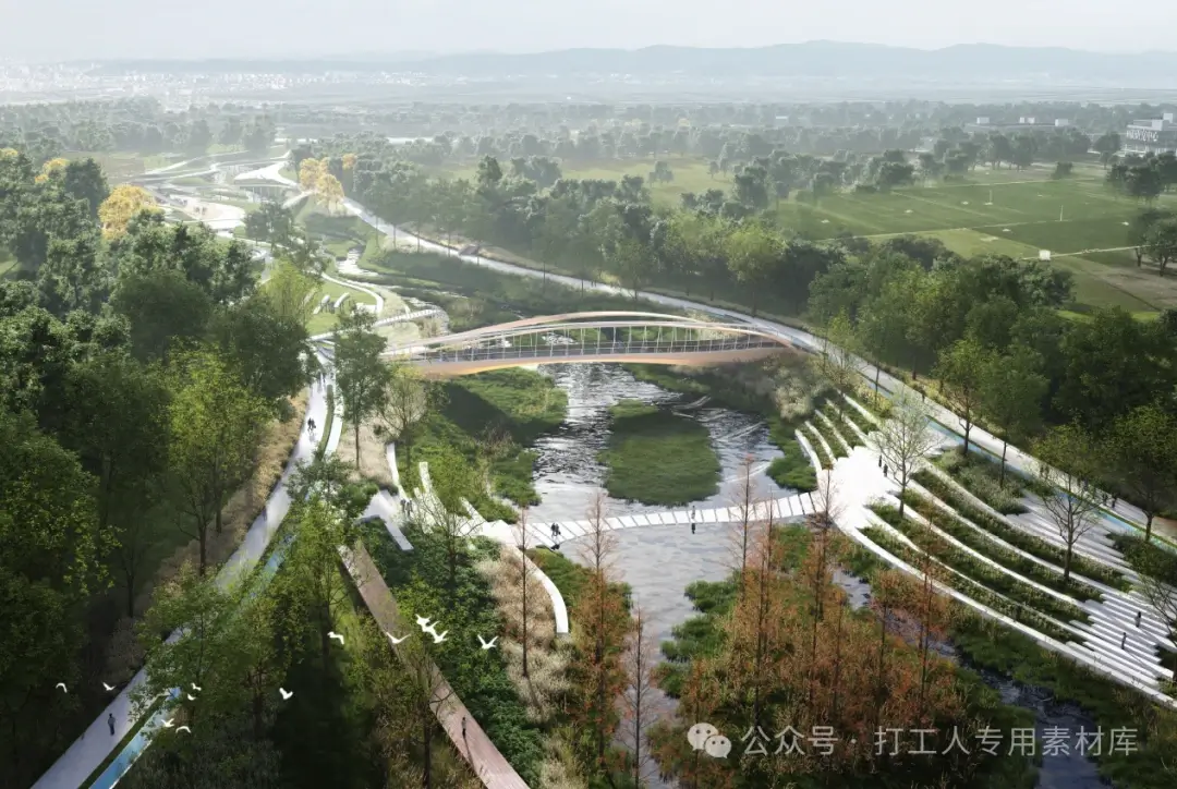 西咸沙河规划景观概念方案（142P，351M）【WB657】