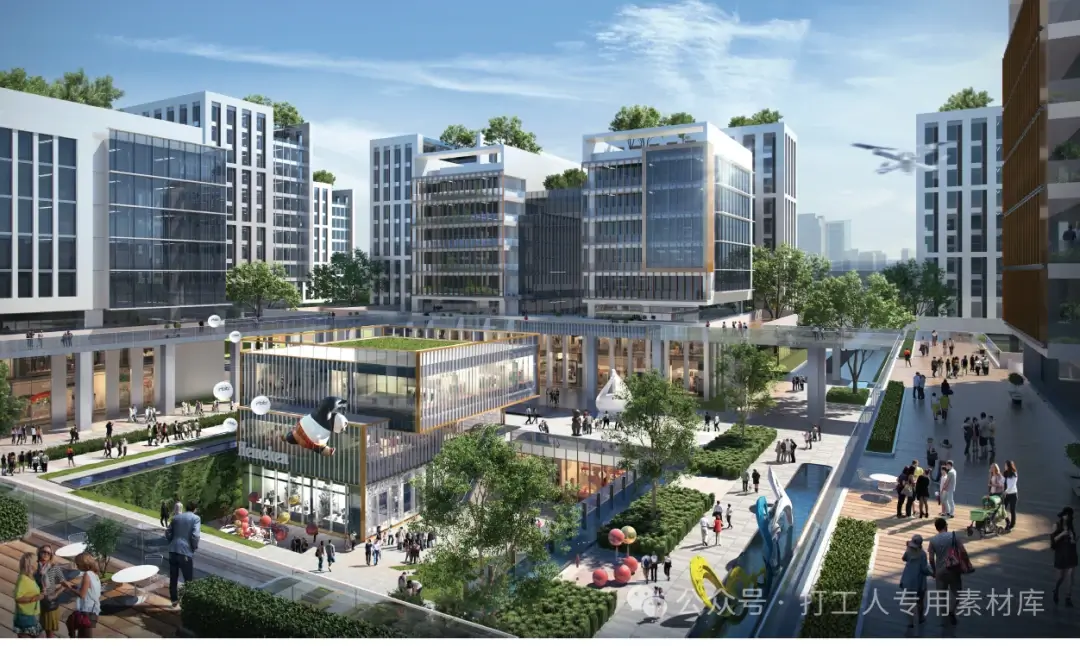 上海奉城万洋数字芯谷科技城项目方案设计(291P,256M)【WB695】