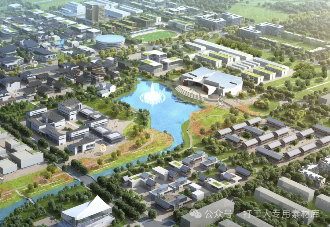 北京通州台湖演艺文化小城镇详细规划方案(139P,76M)【WB757】