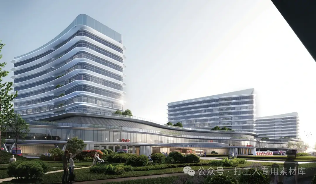 绍兴市第七人民医院新院区医疗研究中心方案设计（215P，348M）【WB659】