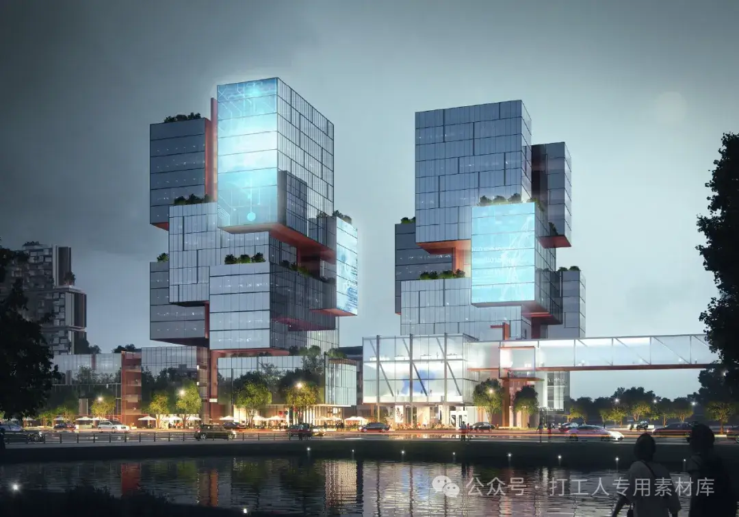 上海金湾55B-01地块产业园项目概念设计 【line+】(227P,466M)【WB684】
