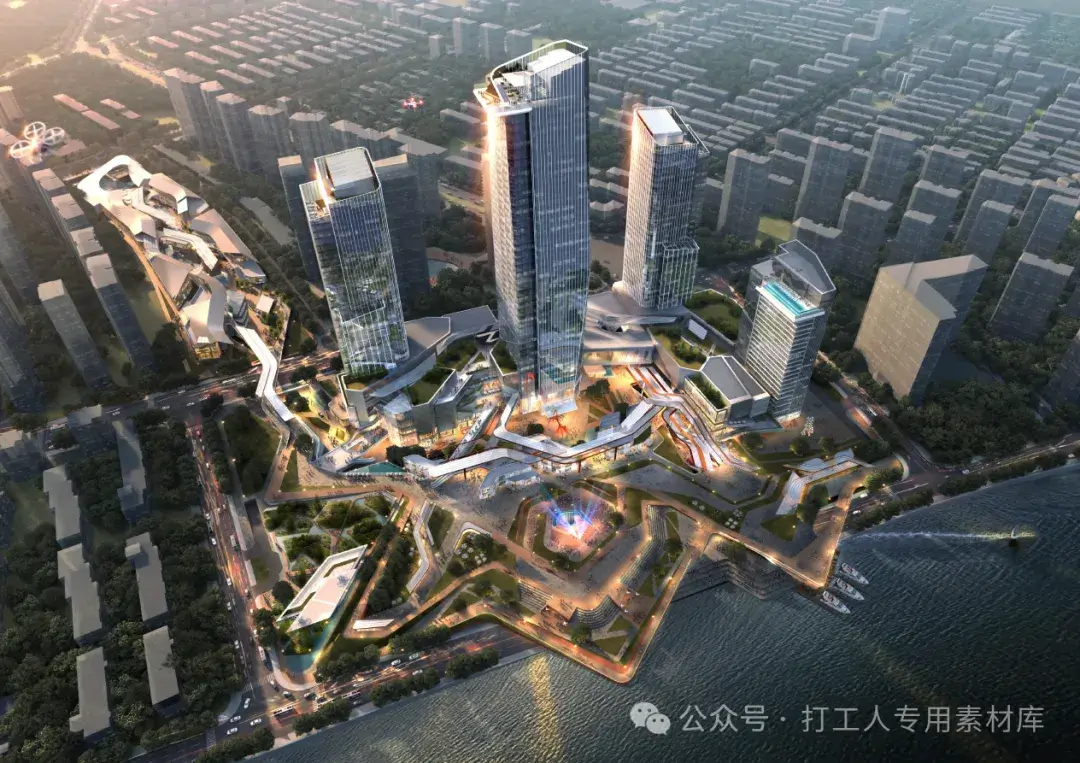 杭州富阳73号地块核心区概念设计方案【BENOY】(307P,200M)【WB781】