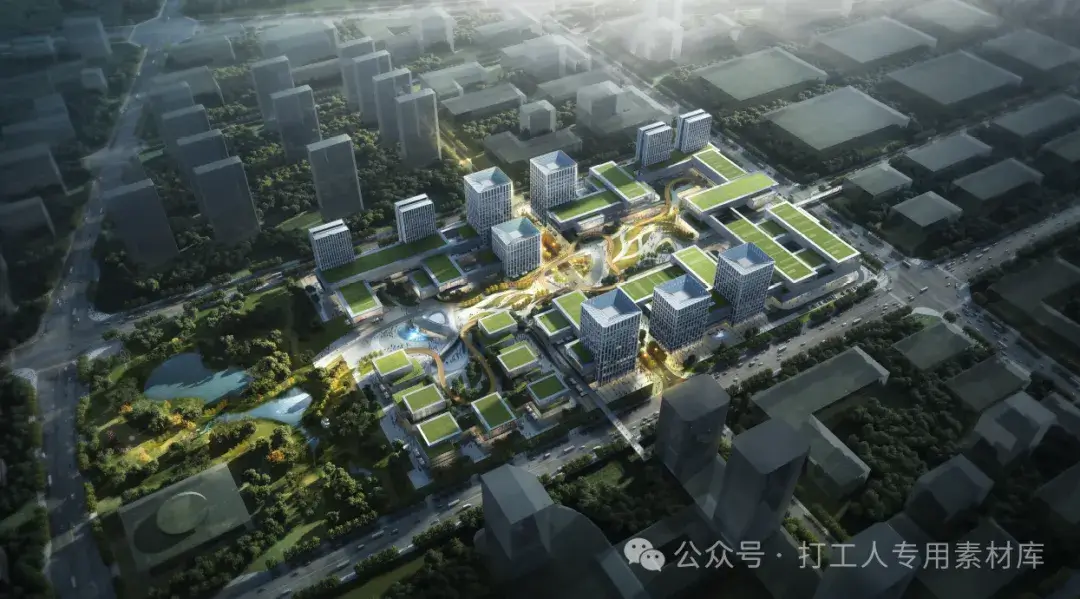 保定深圳园科创榫卯智汇芯园(BS07-02-03地块)M0项目建筑设计方案【华艺】(125P,243M)【WB698】