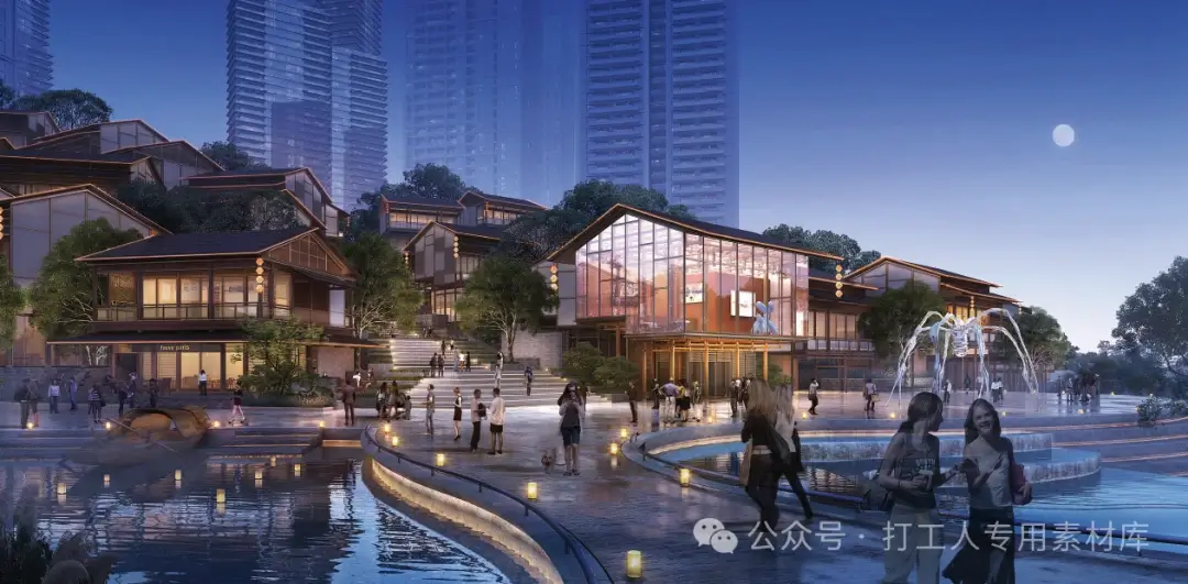 重庆融创湾新中式商业街概念规划设计方案【goa】(124P,320M)【WB693】