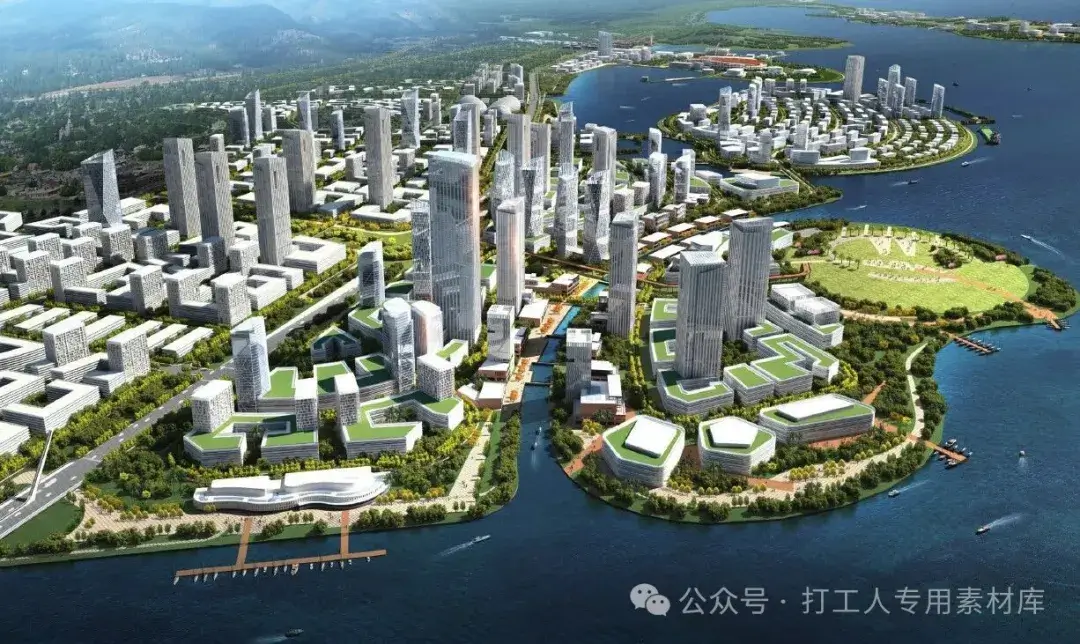 青岛黄岛区沿滨海大道两侧城市设计及控规优化提升（146P，45M）【WB740】