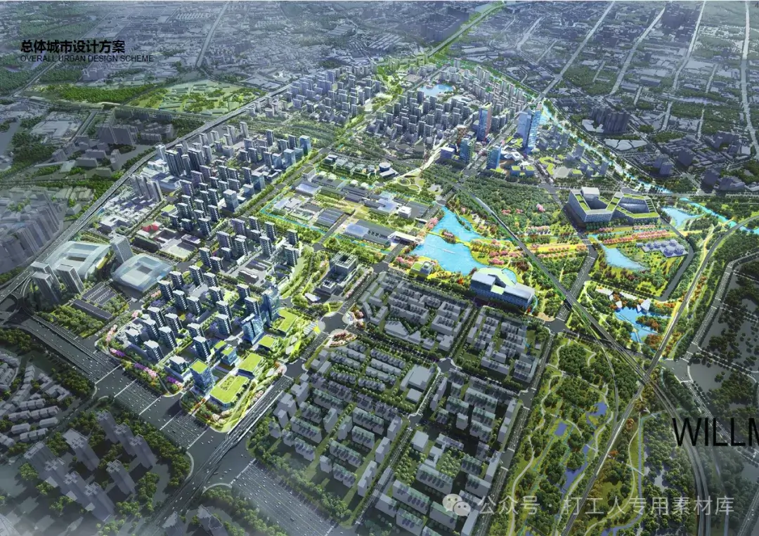 成都陆家桥更新单元公园社区先行示范区设计方案（42P，19 M）【WB744】