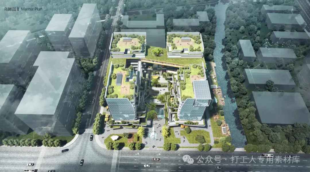 杭州中艺五常总部园区项目方案设计（135P，48M）【WB852】