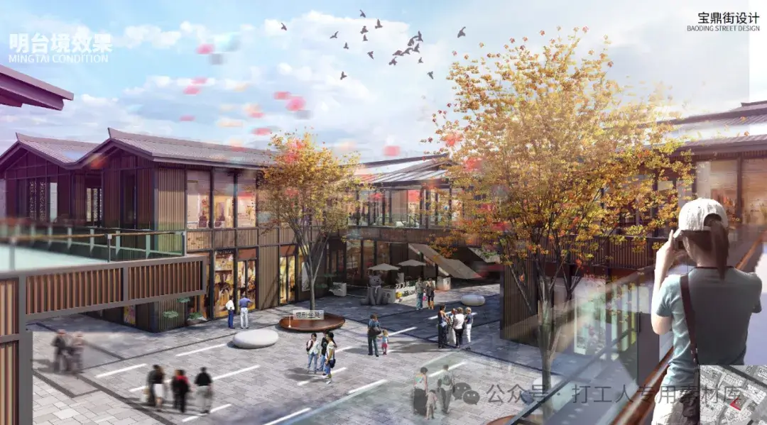 南昌绳金塔民俗风情街建设工程商业街区景观设计（157P，58M）【WB815】