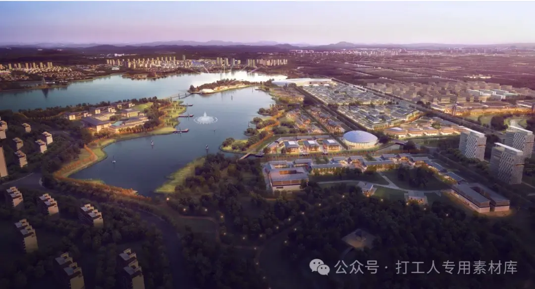 南宁东盟滨湖时尚活力区概念规划（101P，45M）【WB779】