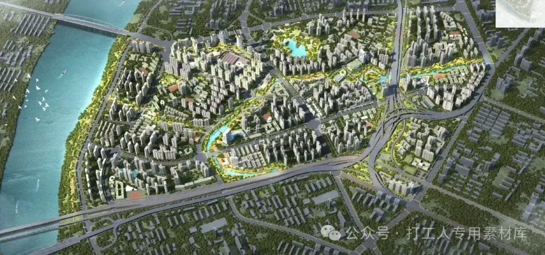 南宁西乡塘区中尧路片区城市更新项目设计方案(143P,60M)【WB801】