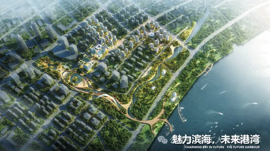 福州滨海新城CBD二期片区开发项目概念设计方案 （149P，71M）【WB777】