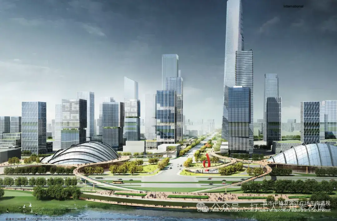 武汉长江科技城概念规划及启动区、重点地块设计(197P,60 M)【WB765】