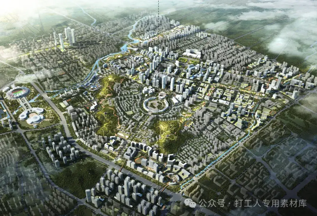 济南高新中心区城市更新产业研究及城市设计方案(315P,106M)【WB791】