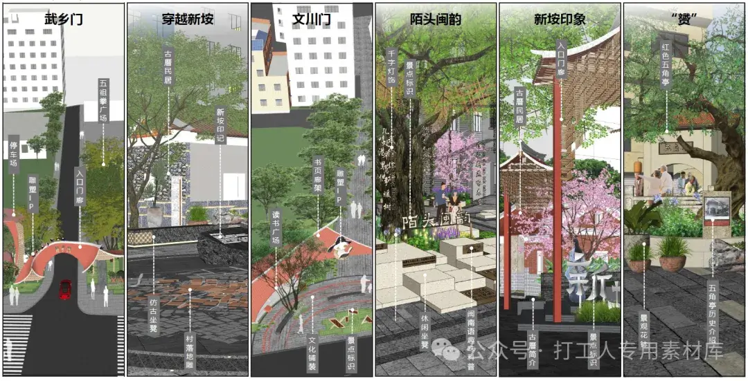 厦门新垵村古厝片区更新提升方案 （326P，178M）【WB807】