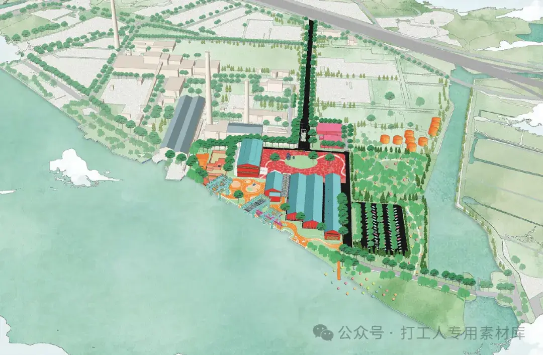 广州南沙梅山糖厂地块公园景观设计建议书【山水比德】 （142P，62M）【WB788】