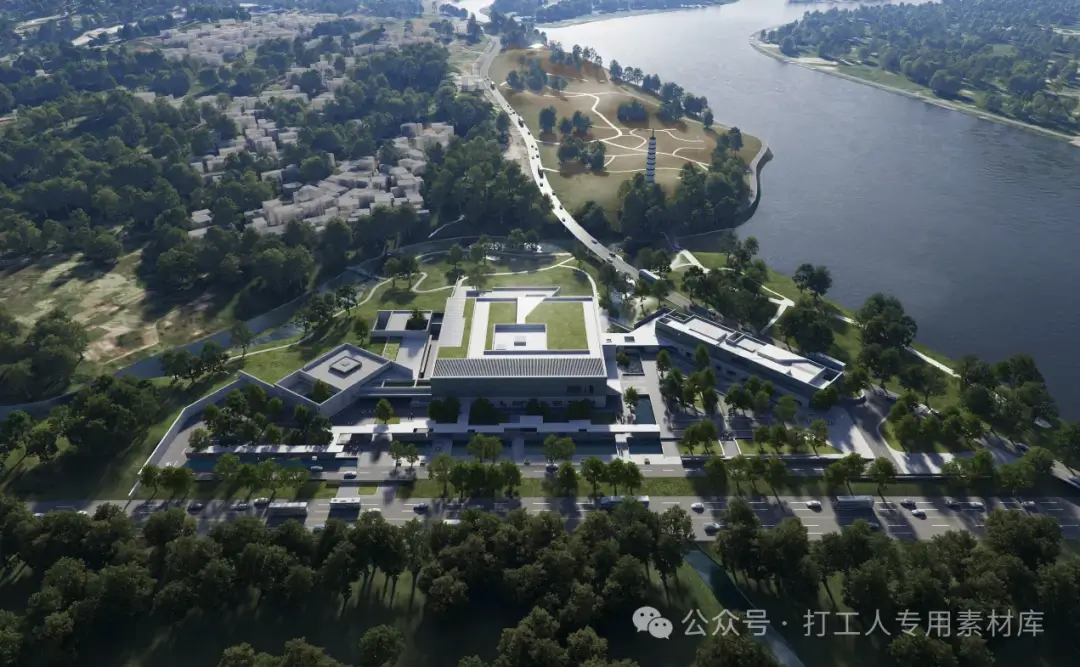 衢州市衢江区姑蔑古国考古遗址公园博物馆概念性建筑设计方案合集(5套全,729M)【WB758】