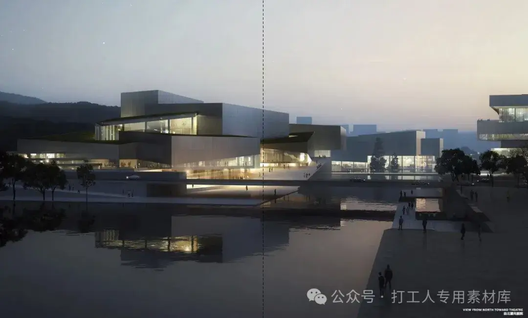 深圳龙华鹭湖科技文化片区城市设计暨公共建筑群概念方案设计（160P，162M）【WB870】