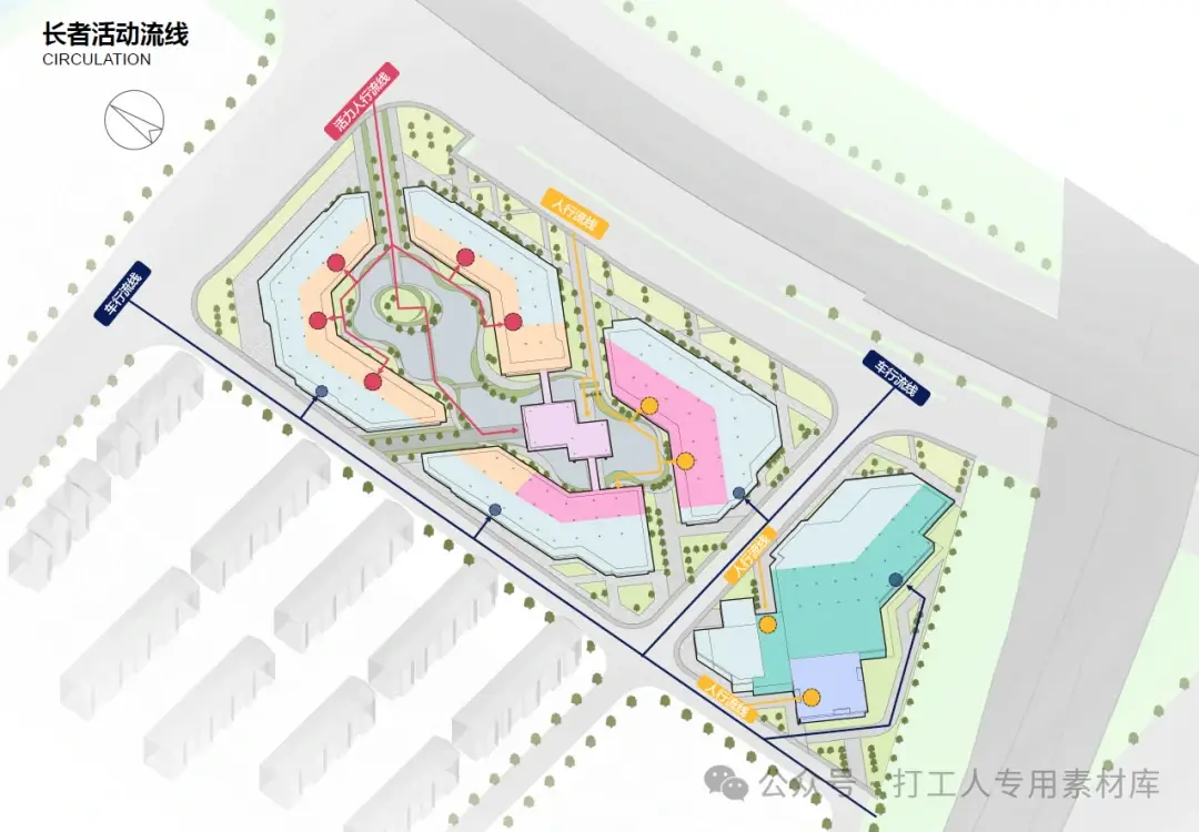 济南白马山片区大健康产业中心井家沟养老项目概念方案（135P，56M）【WB782】