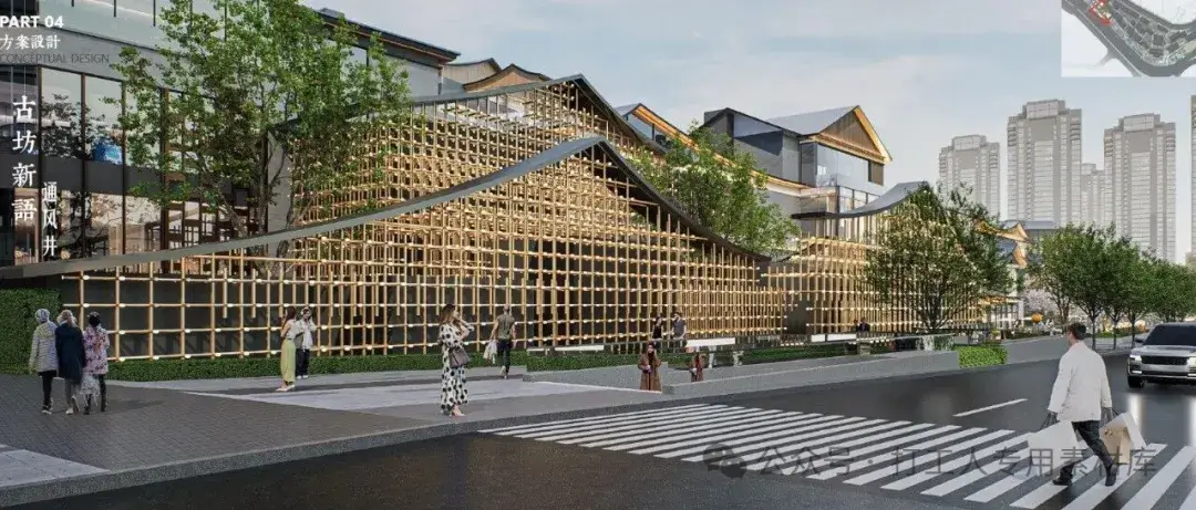 重庆石桥铺老街开发项目G15G16地块景观概念设计（93P，65M）【WB833】