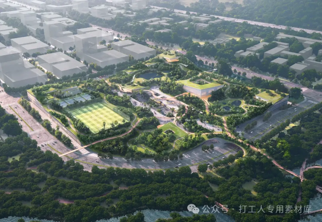 珠海横琴水质净化厂地块初步概念性设计方案（80P，245M）【WB756】