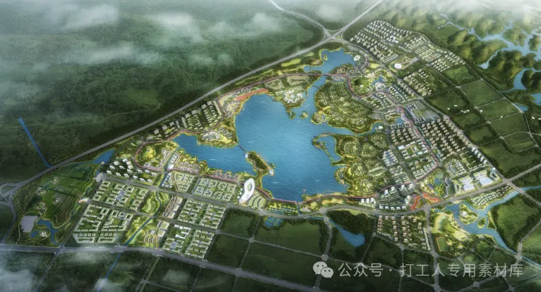 南宁东盟滨湖时尚活力区概念规划（101P，45M）【WB779】