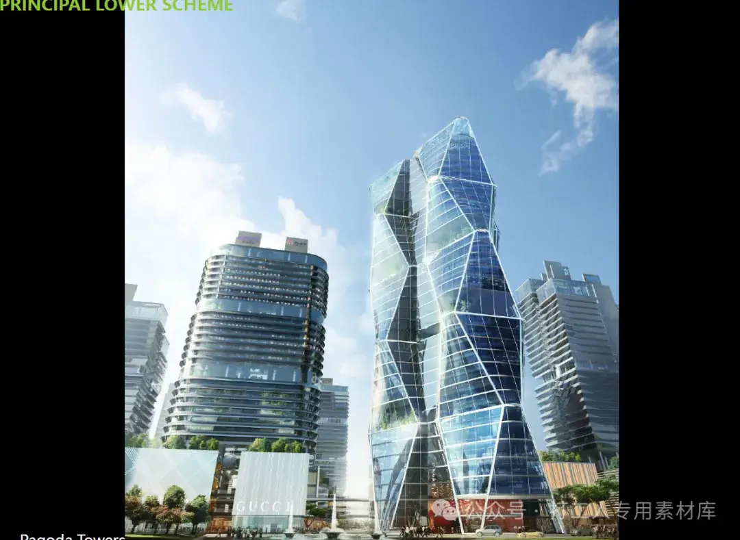 杭州市钱江金融城建筑设计方案 【福斯特】(102P, 43M)【WB752】