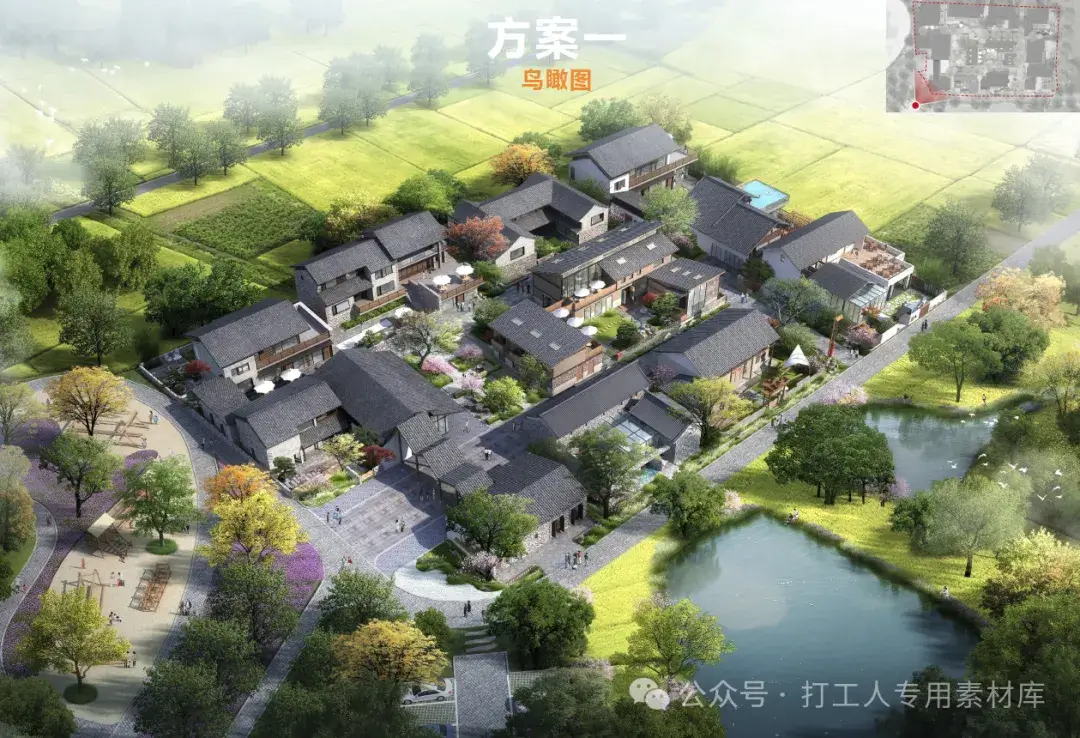 安徽宿州清水村民宿方案设计（141P，122M）【WB831】