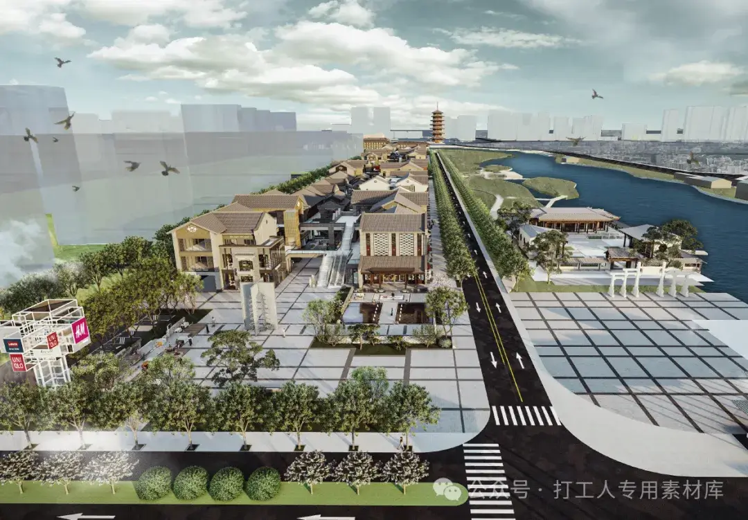 济南上河印清晏里文化商业街项目设计方案（48P，107M）【WB836】