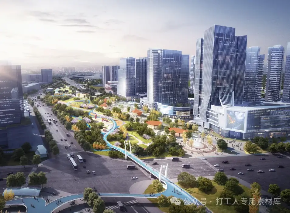 成都金牛区茶店子TOD片区重点街区更新城市设计方案(94P,116M)【WB741】