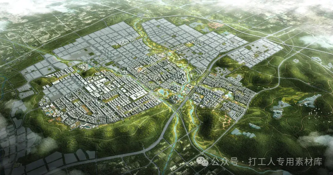 济南孙村次中心规划研究及核心区城市设计（87P，67M）【WB792】