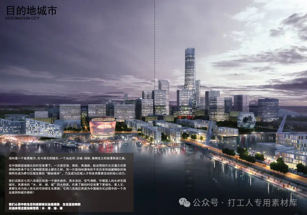 扬州生态科技新城概念规划（262P，139M）【WB773】