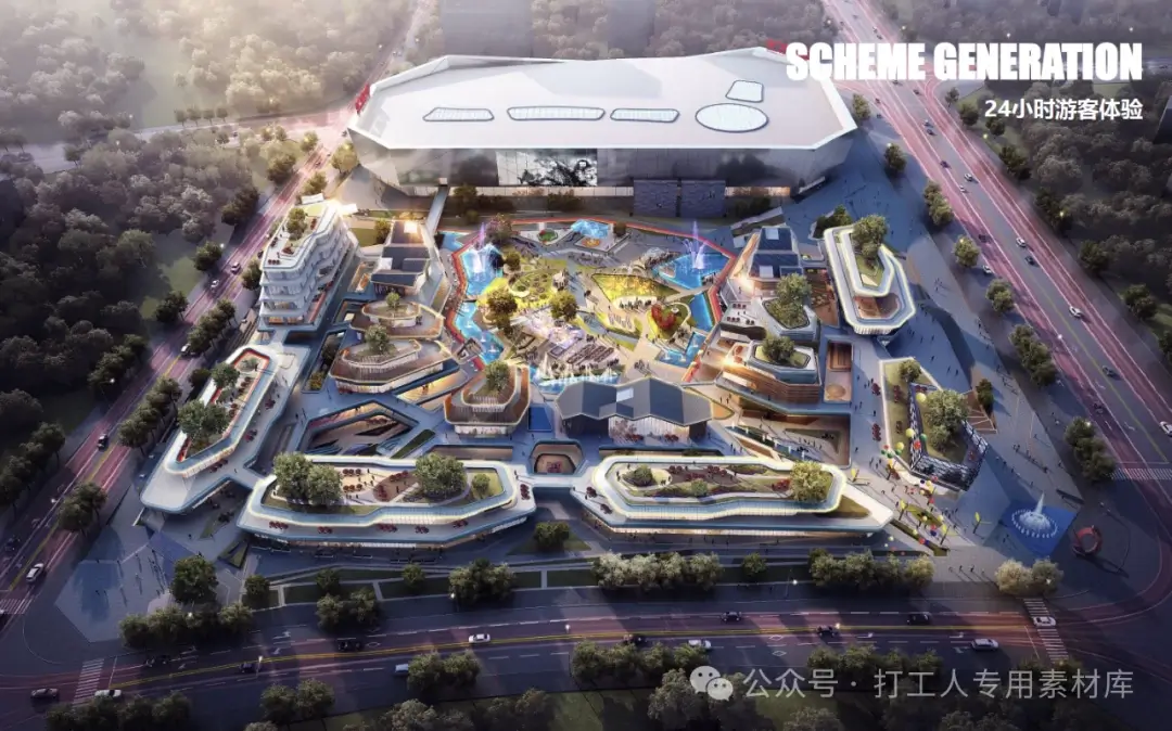 重庆万达江津商业综合体项目方案设计（275P，117M）【WB881】