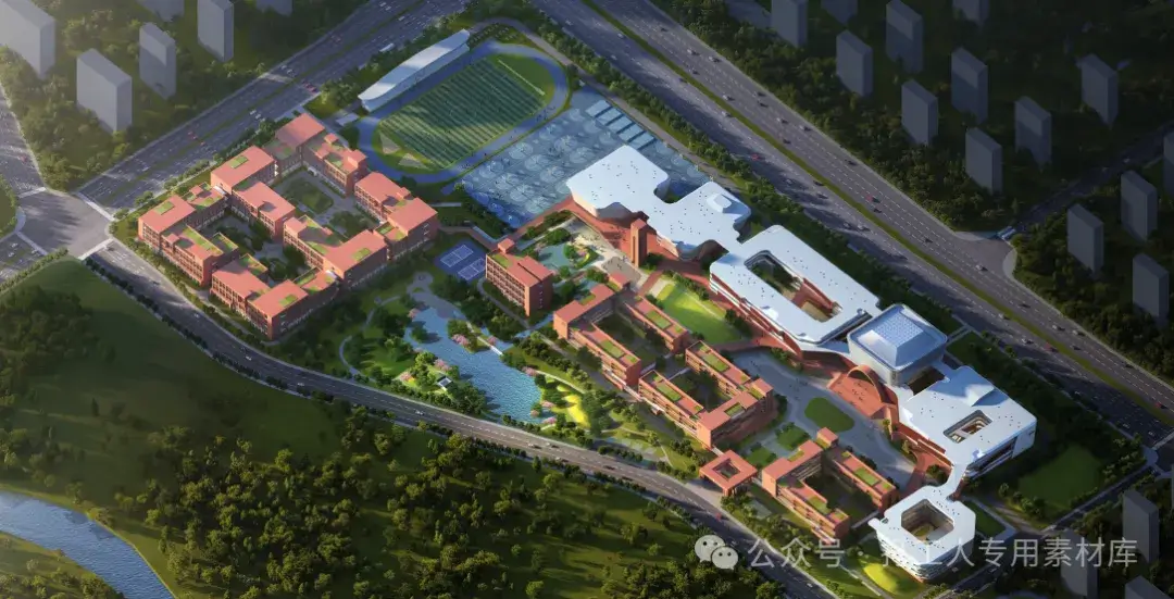合肥一六八中学国际校区书院高中校园规划（131P，402M）【WB821】
