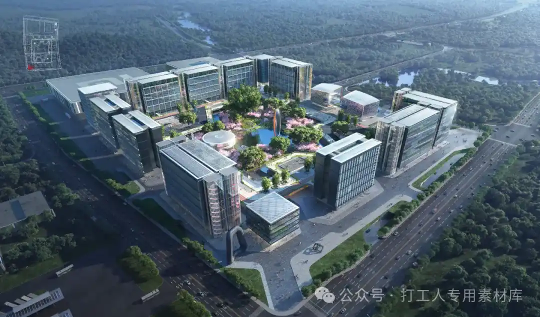 武汉某集团总部二期项目方案设计方案 (212P,421M)【WB918】