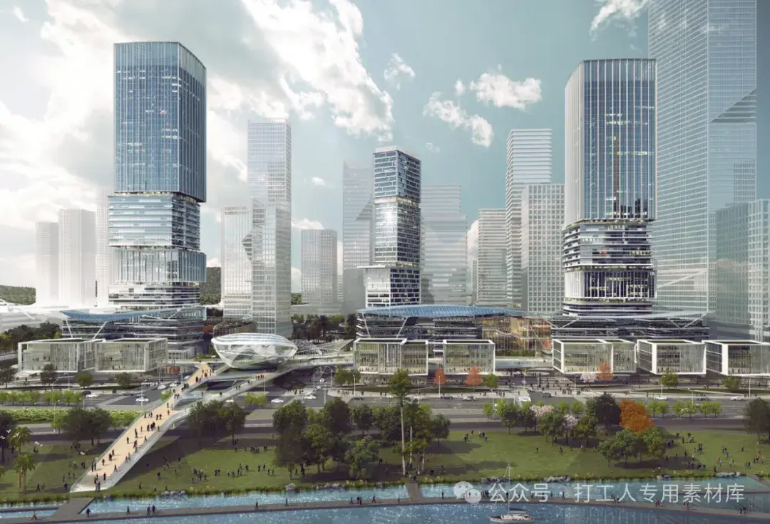 深圳中集前海商业综合体项目建筑方案设计（304P，471M）【WB872】