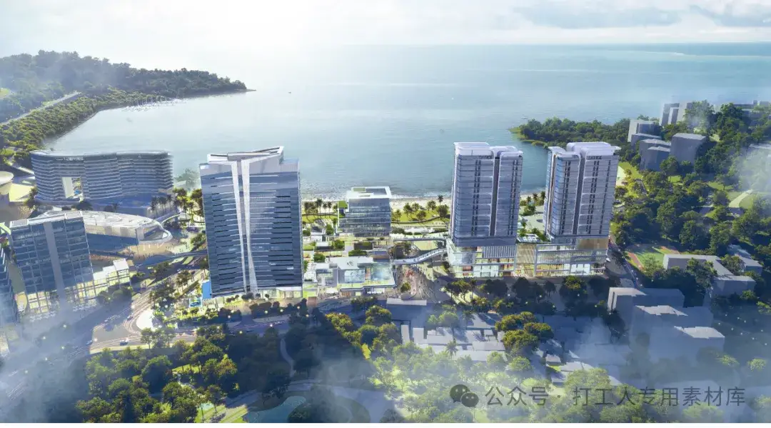 深圳小梅沙 02-09 、02-10地块项目建筑方案设计【欧博】(256P,245M)【WB947】