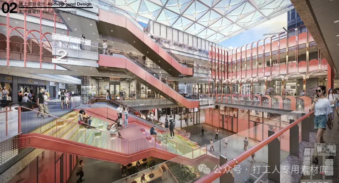 上海长风中心商业综合体100%方案设计【伍兹贝格】（92P，33M）【WB942】