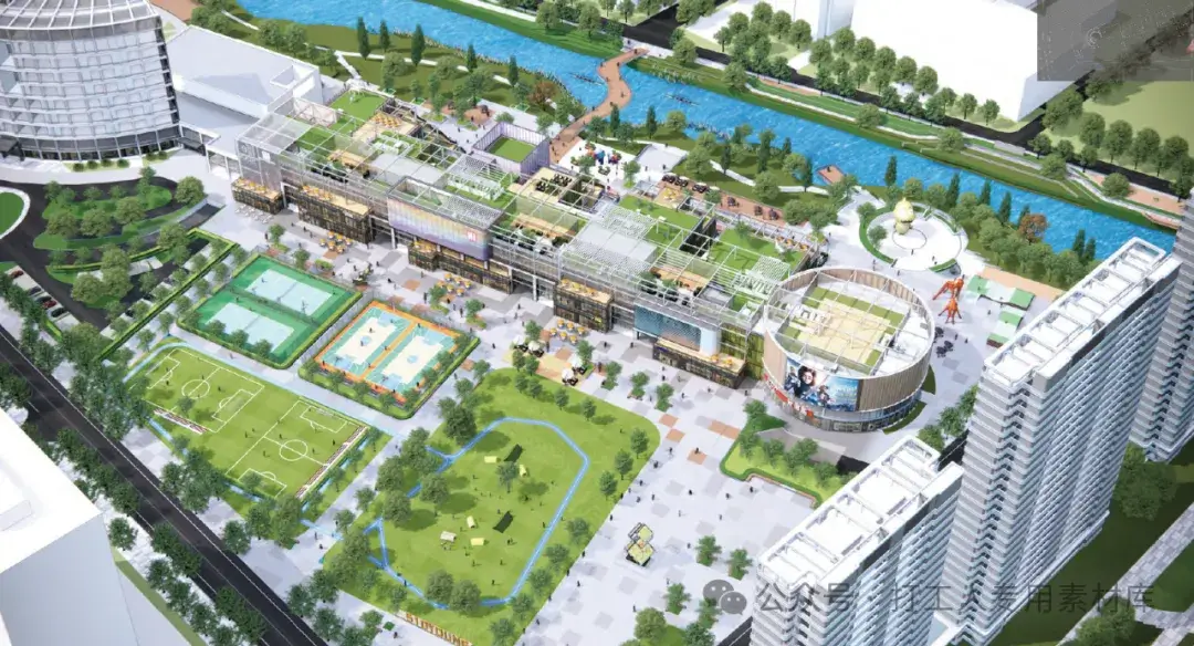 常州科教城510生活广场焕新改造方案（95P，33M）【WB886】