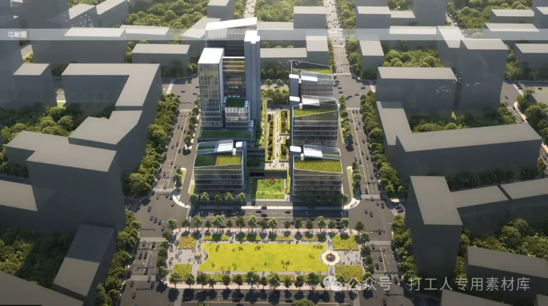 上海宝山南大生命科学总部基地设计方案【天华】(62P,98M)【WB860】