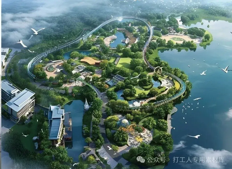 鄱阳湖国家湿地公园提升改造策划规划方案【杭州园林院】（178P，152M）【WB829】