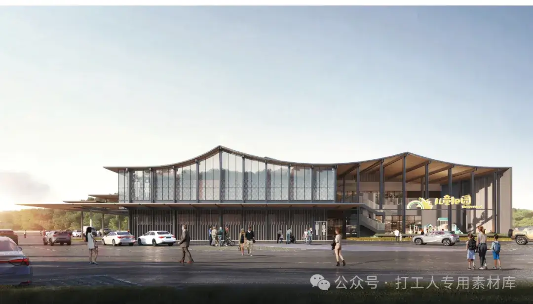 汕湛高速揭博段棉洋特色服务区提质升级概念方案(68P,132M)【WB889】