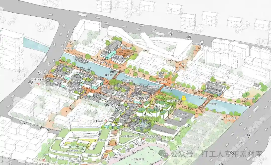 杭州拱墅区祥符单元三墩街项目概念方案【goa】（187P，55M）【WB911】