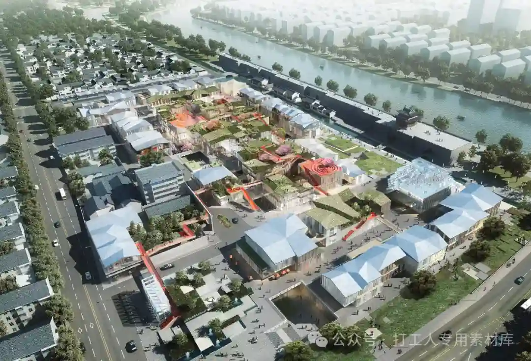 苏州中心城区仓街建筑规划方案设计 （257P，413M）【WB1002】