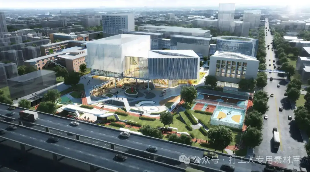 北京大兴新城核心区市场路城市更新项目概念设计方案（165P，158M）【WB990】