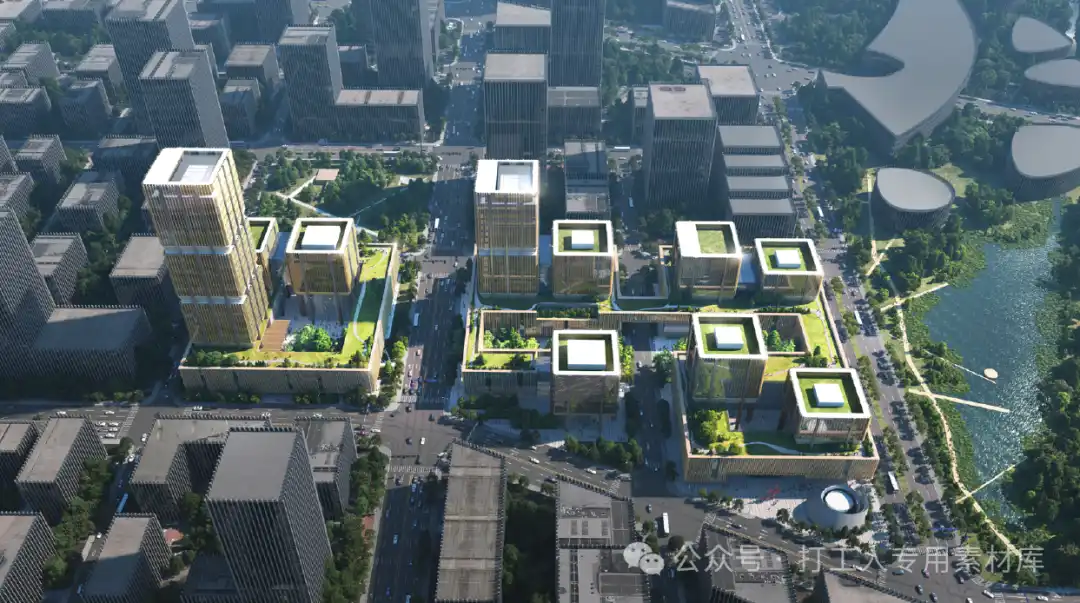 华能雄安总部办公基地概念性建筑设计方案（117P，102M）【WB932】