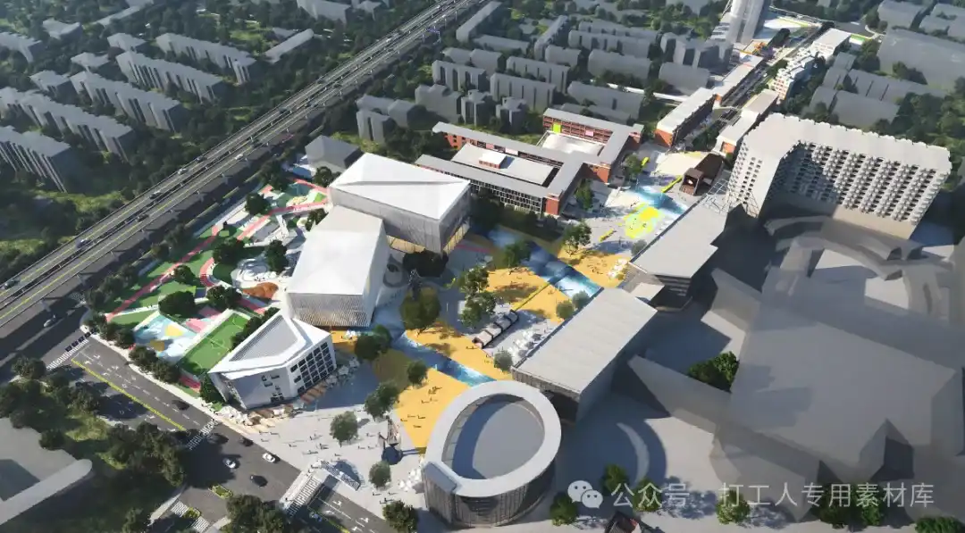 北京大兴新城核心区市场路城市更新项目概念设计方案（165P，158M）【WB990】