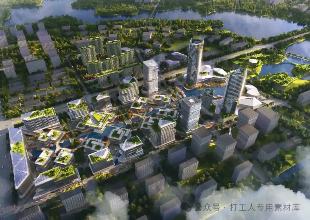 无锡宛山湖生态科技城中心区概念方案设计 【联创】（128P，341M）【WB875】