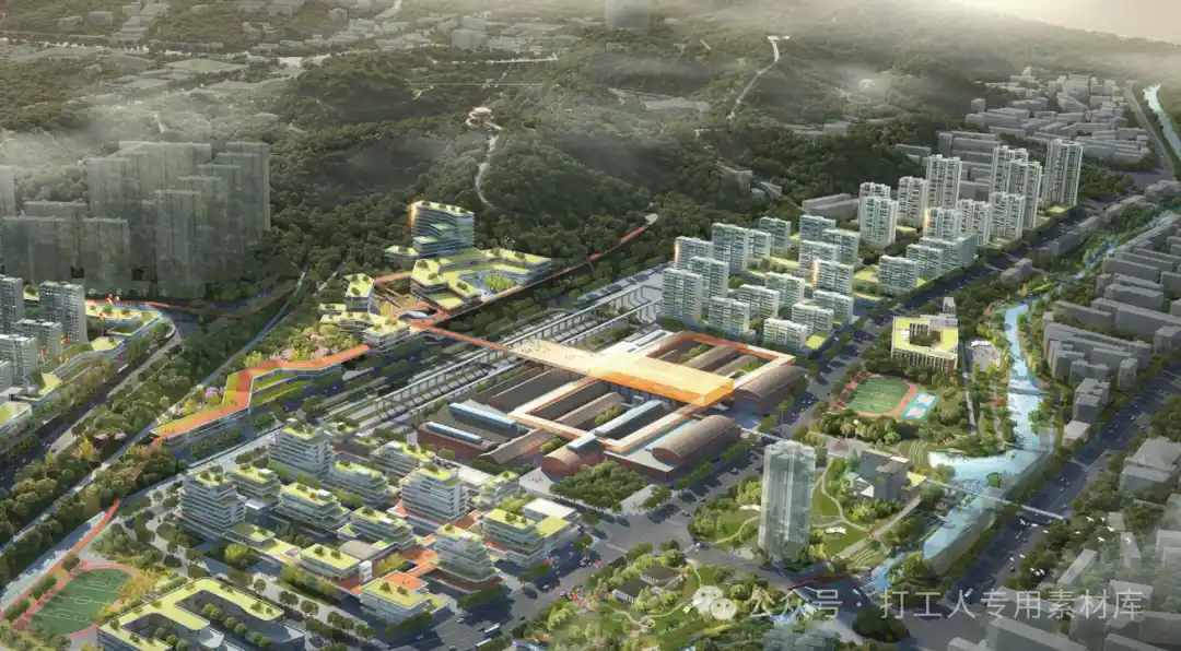 十堰市中央文化区规划及城市设计（88P，21M）【WB904】