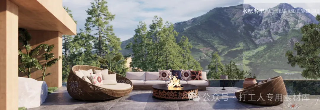 德昌邱家湾村落项目酒店区域景观设计（121P，164M）【WB925】