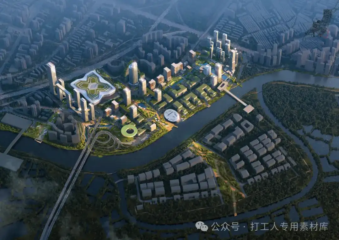 深港科创合作区皇岗口岸片区城市设计国际竞赛（145P，193M）【WY860】